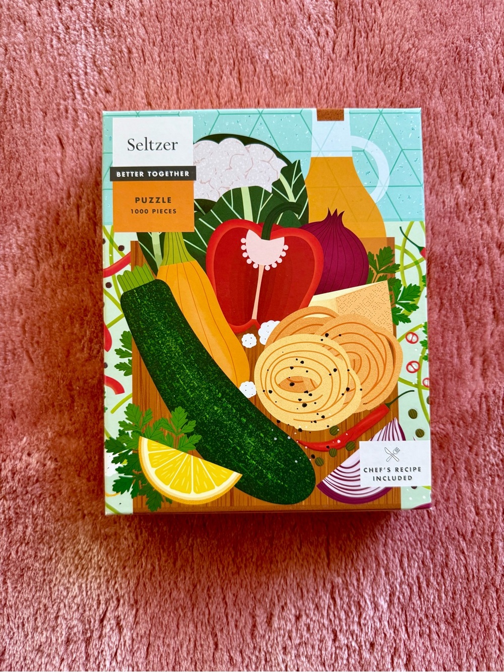 Seltzer Veggie Recipe 1000 Piece Puzzle